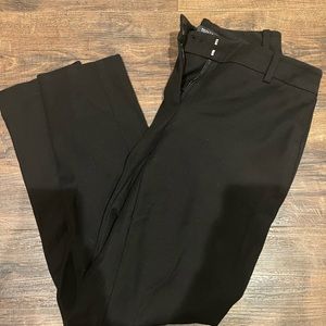 White House Black Market Slim Ankle Dress Pants Black